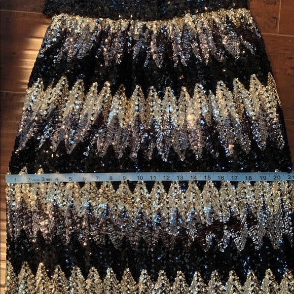 Vintage sequin maxi skirt - Picture 3 of 4